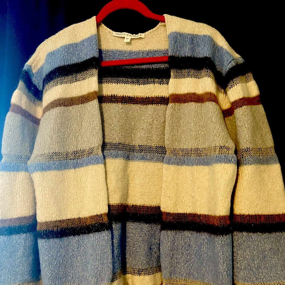 Veronica Beard Elizabeth cardigan sweater - size L.